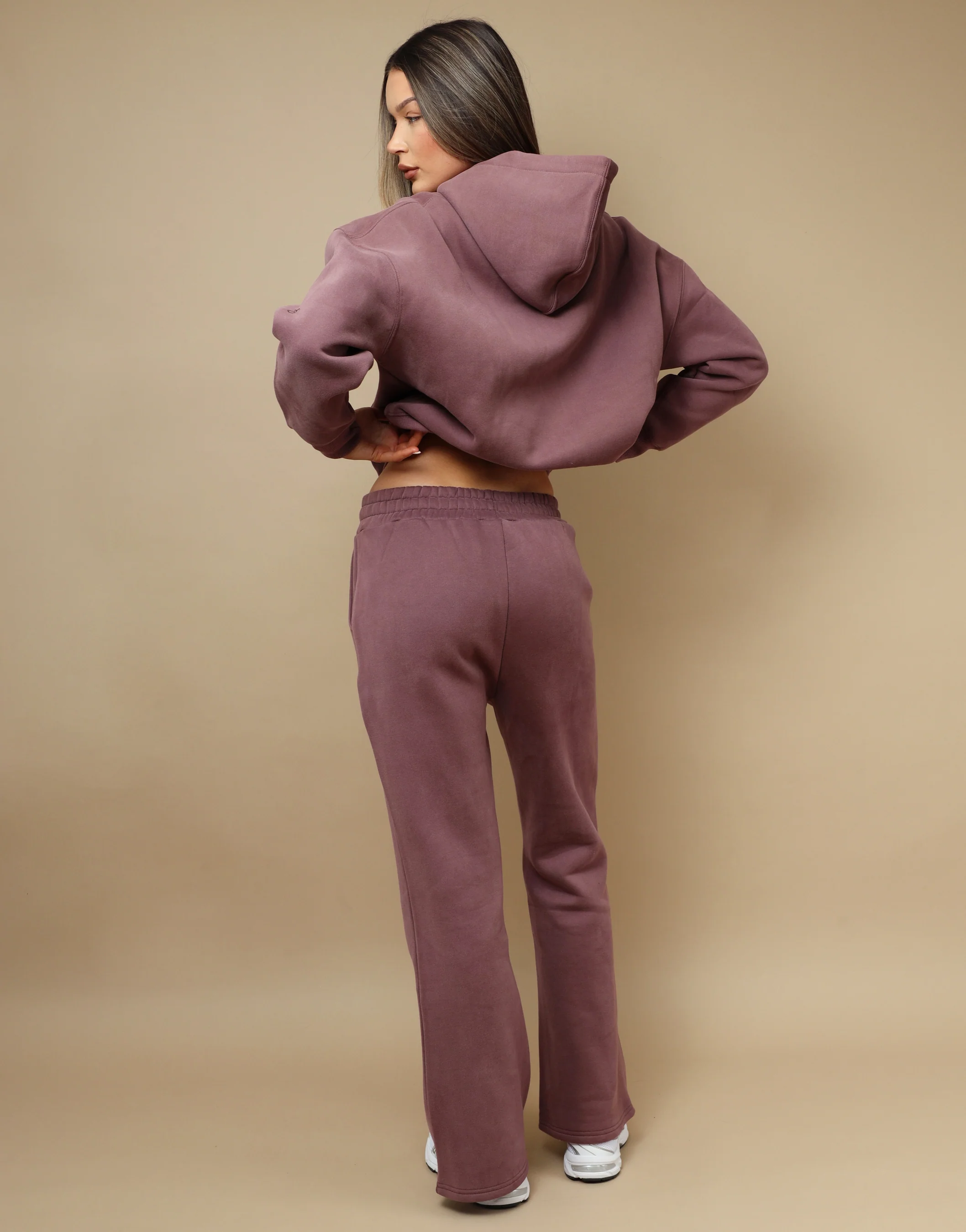 Ava Simmi Studios Essentials Hoodie in Mauve - Image 4