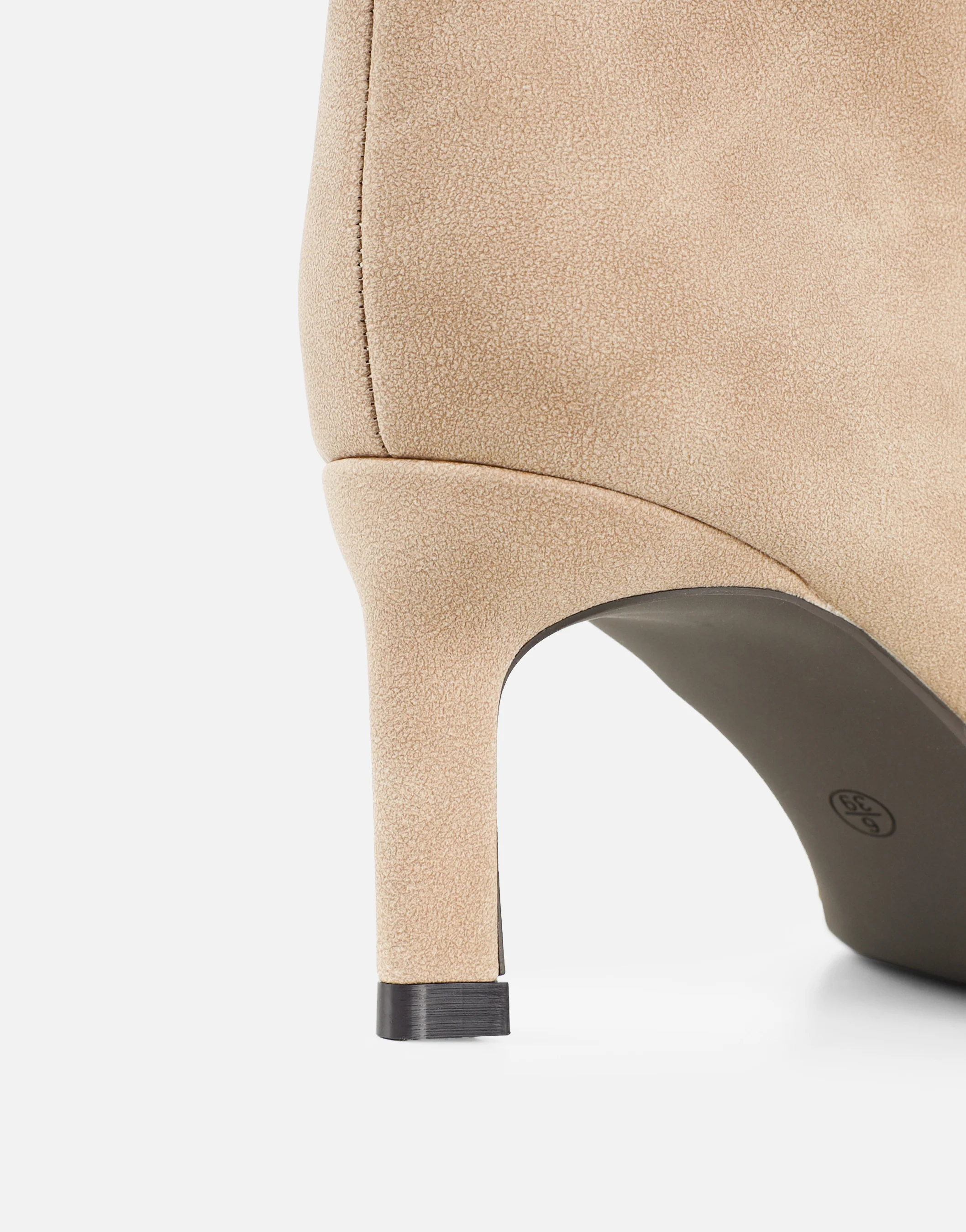 Benz taupe suede knee high boot - Image 3