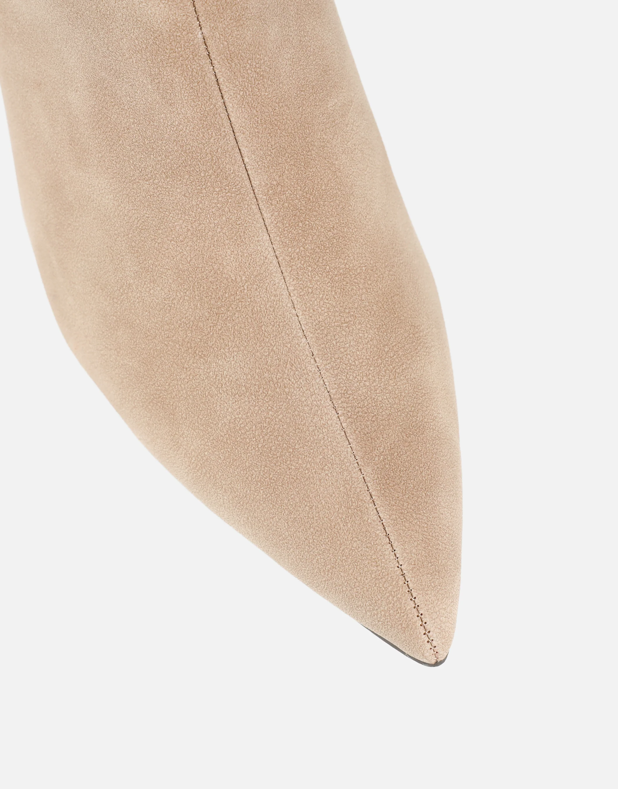 Benz taupe suede knee high boot - Image 4
