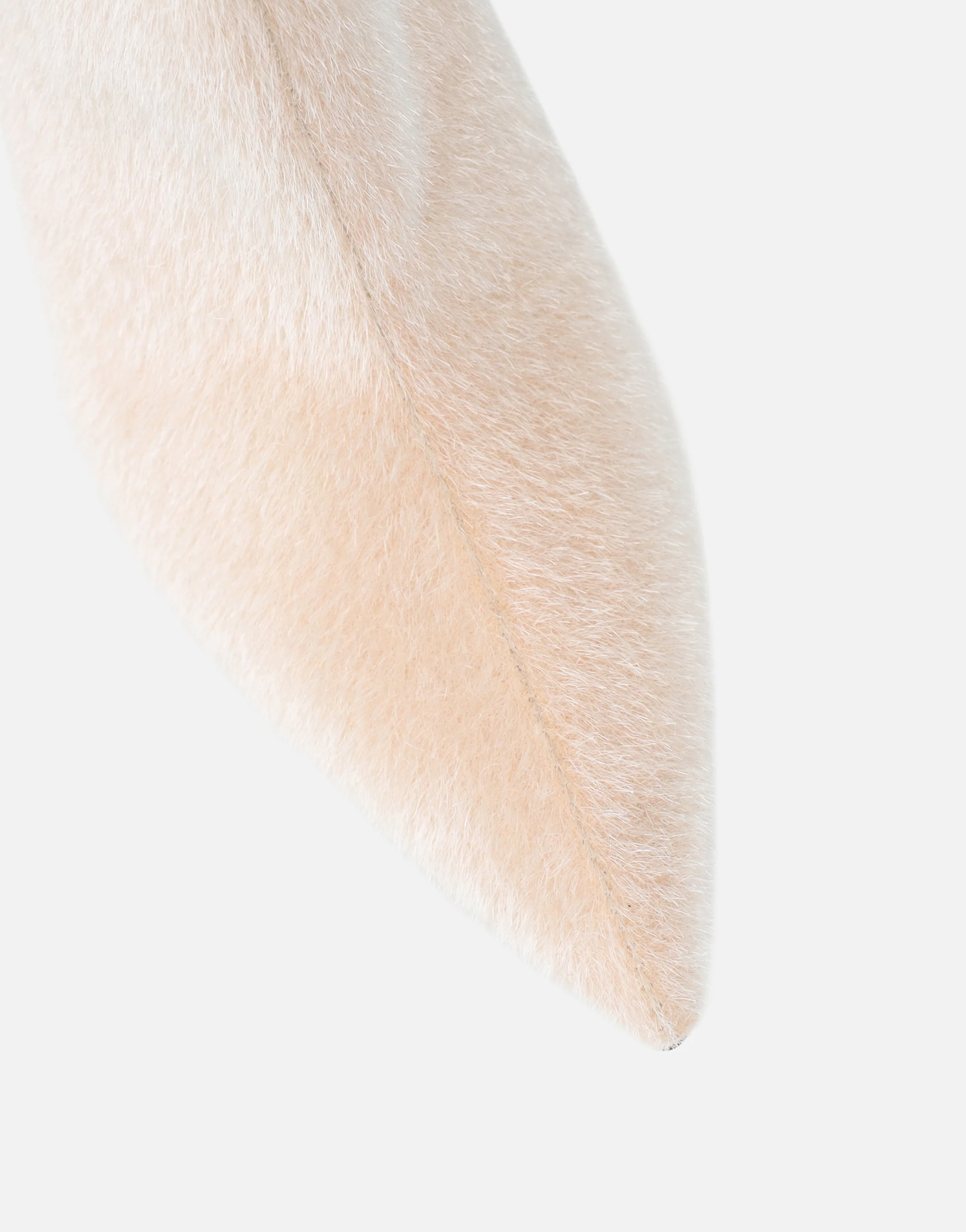 Harvie Beige Faux Pony Hair Heeled Ankle Boots - Image 4