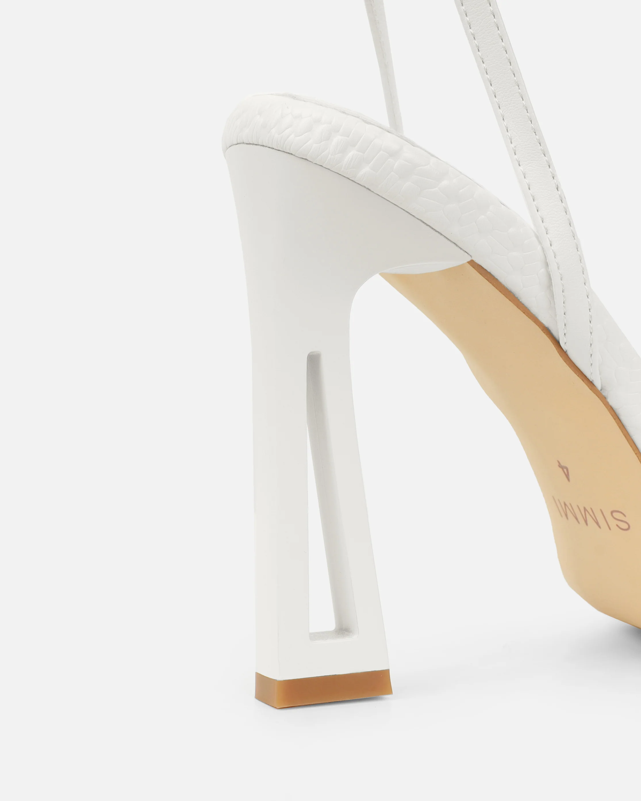 Inara Stone Sculptural Heeled Sandals - Image 3